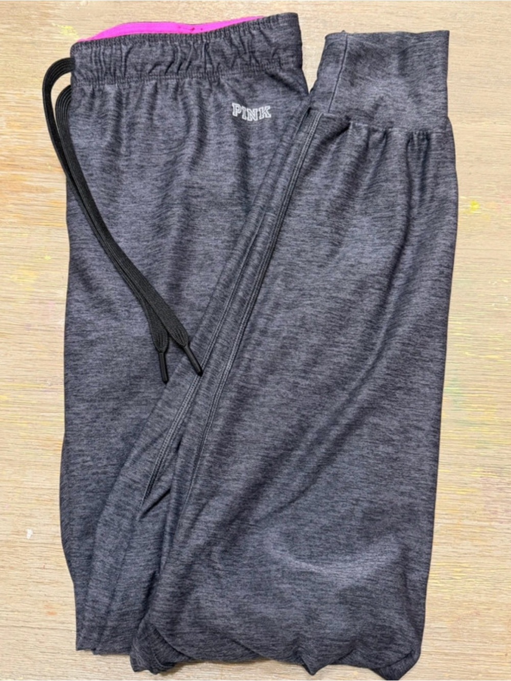 Victoria’s Secret PINK Ultimate Gray Jogger Sweatpants Small